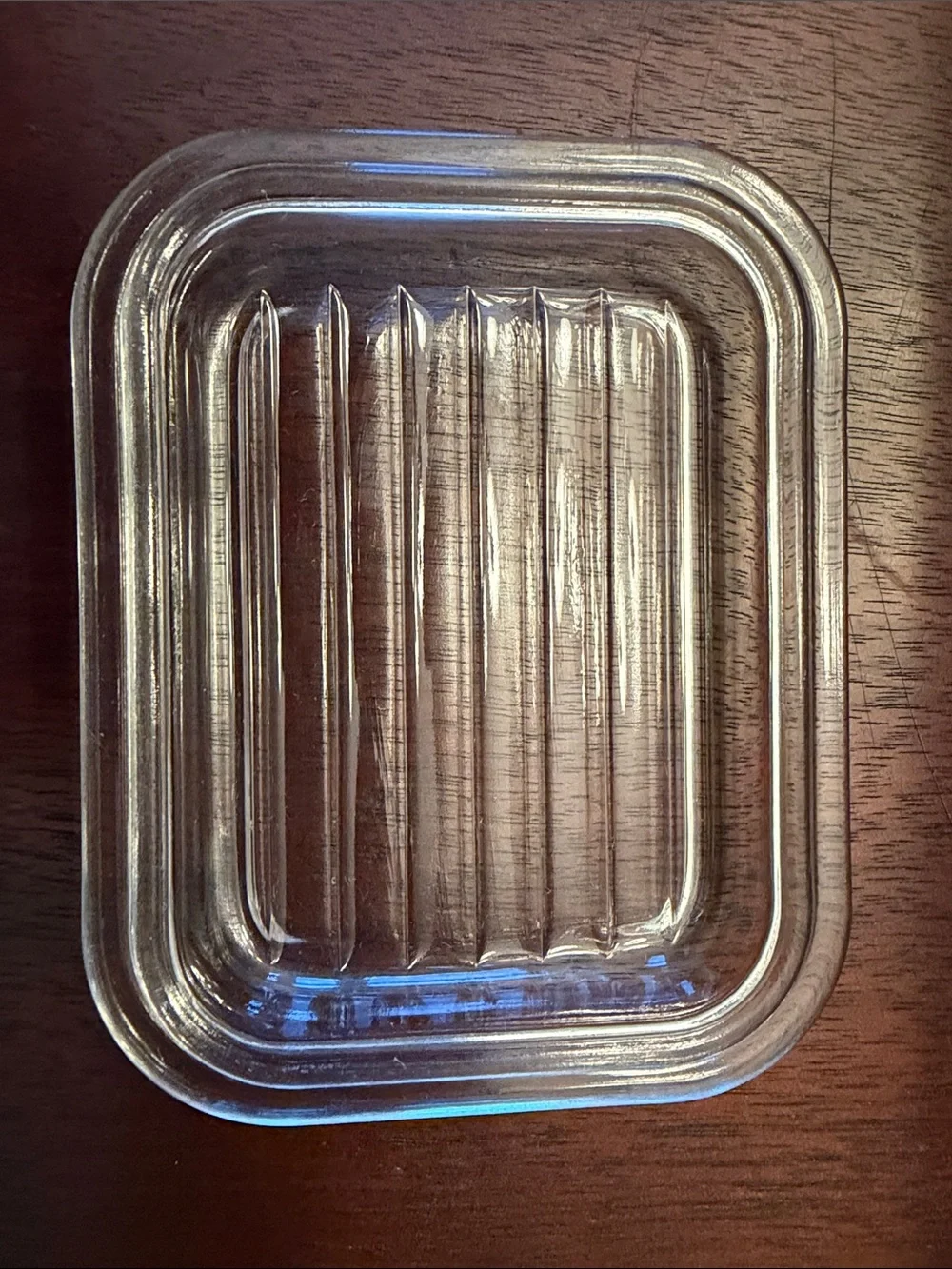 Pyrex lid compact use
